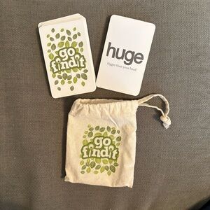 Go Find It Nature Scavenger Hunt Game cards